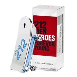 212 herOes de carolina herrera - 100 ml con caja