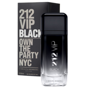 212 vip black de carolina heRRera - 100 ml