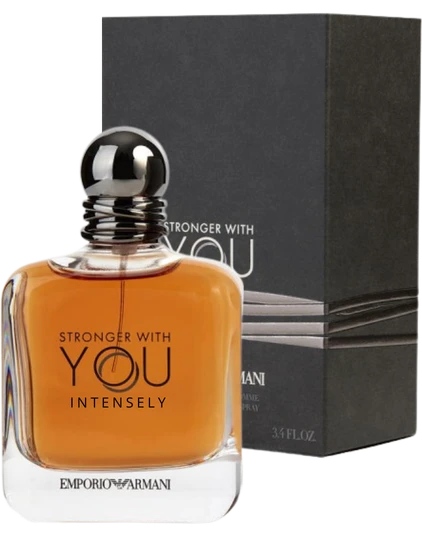 stronger with you INTENSELY de emporio armani - 100 ml con caja